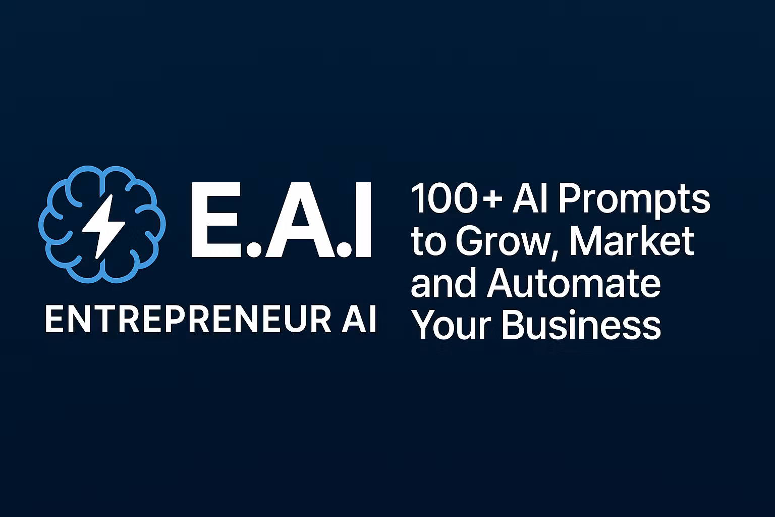 Entrepreneur AI Prompt Pack