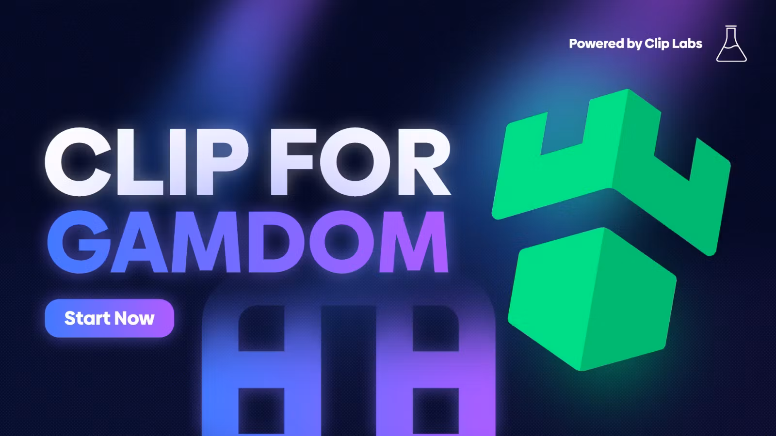 Gamdom Logo Clipping