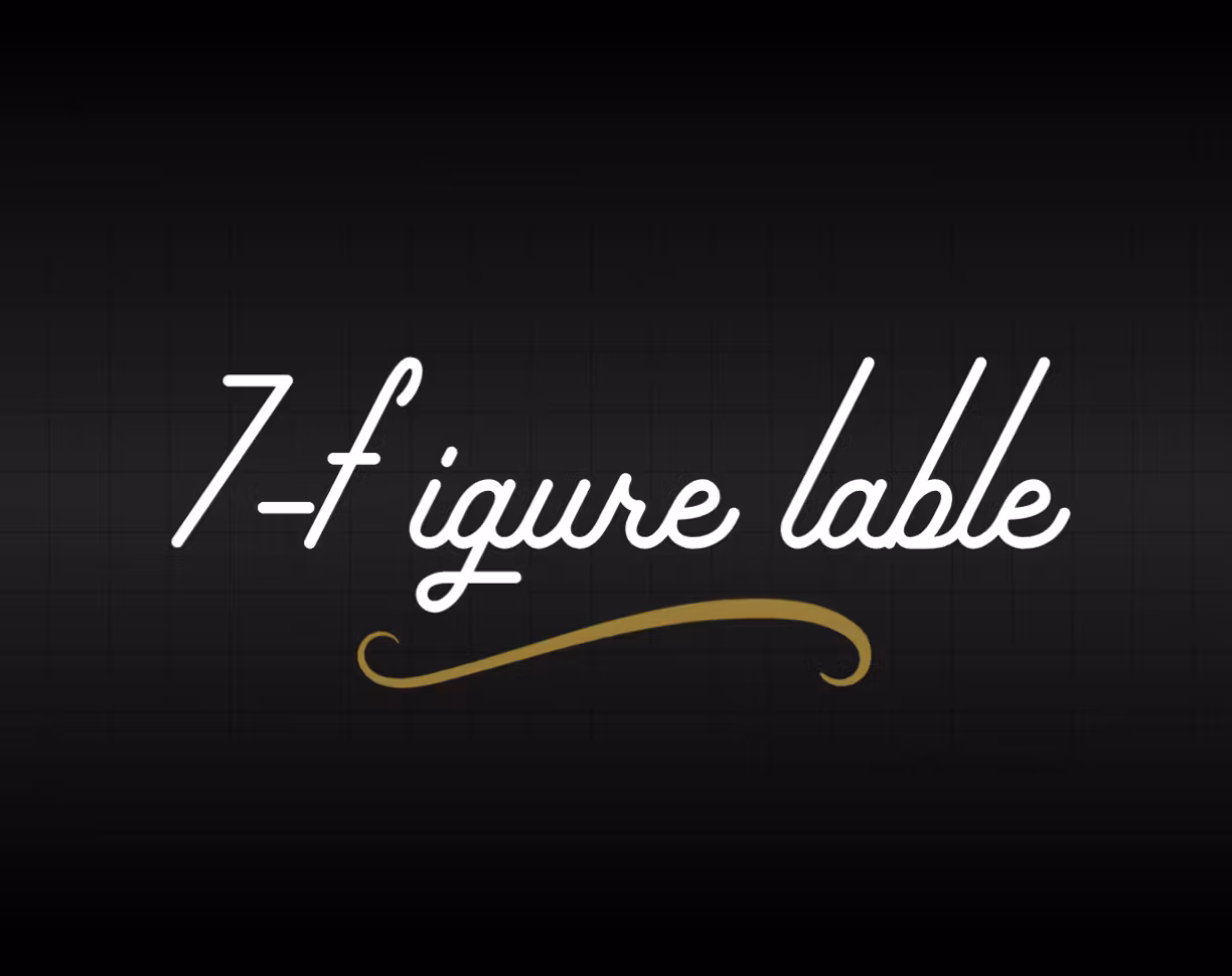 7-Figure Lable
