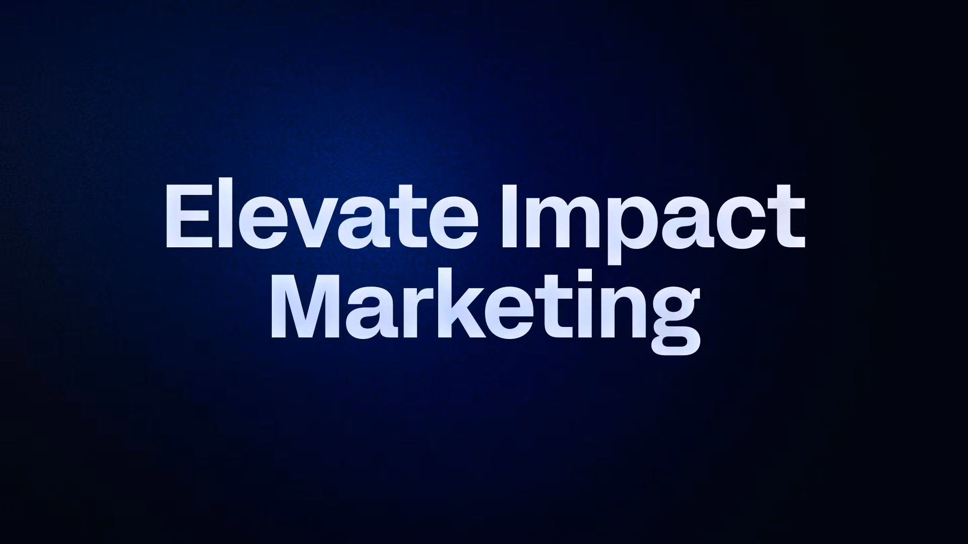 Elevate Impact Marketing