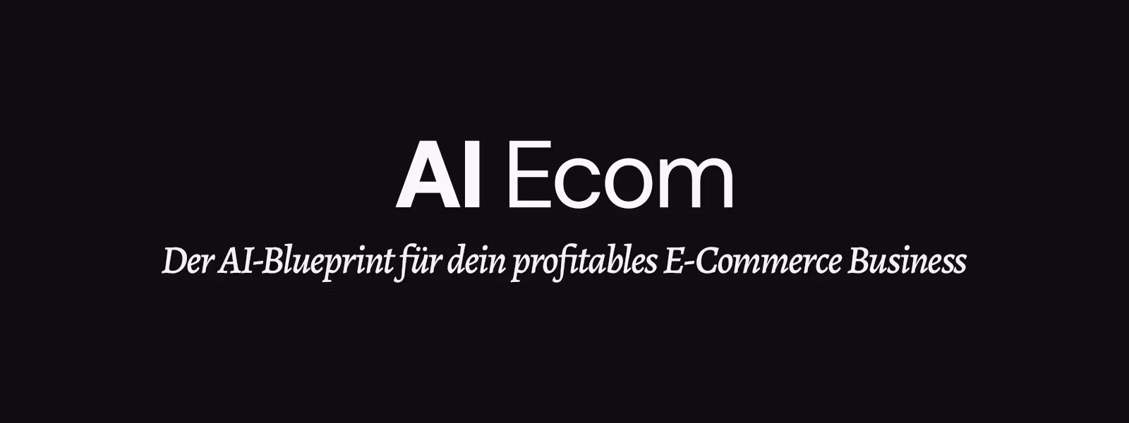 AI Ecom Community