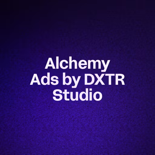 Alchemy Ads by DXTR Studio 