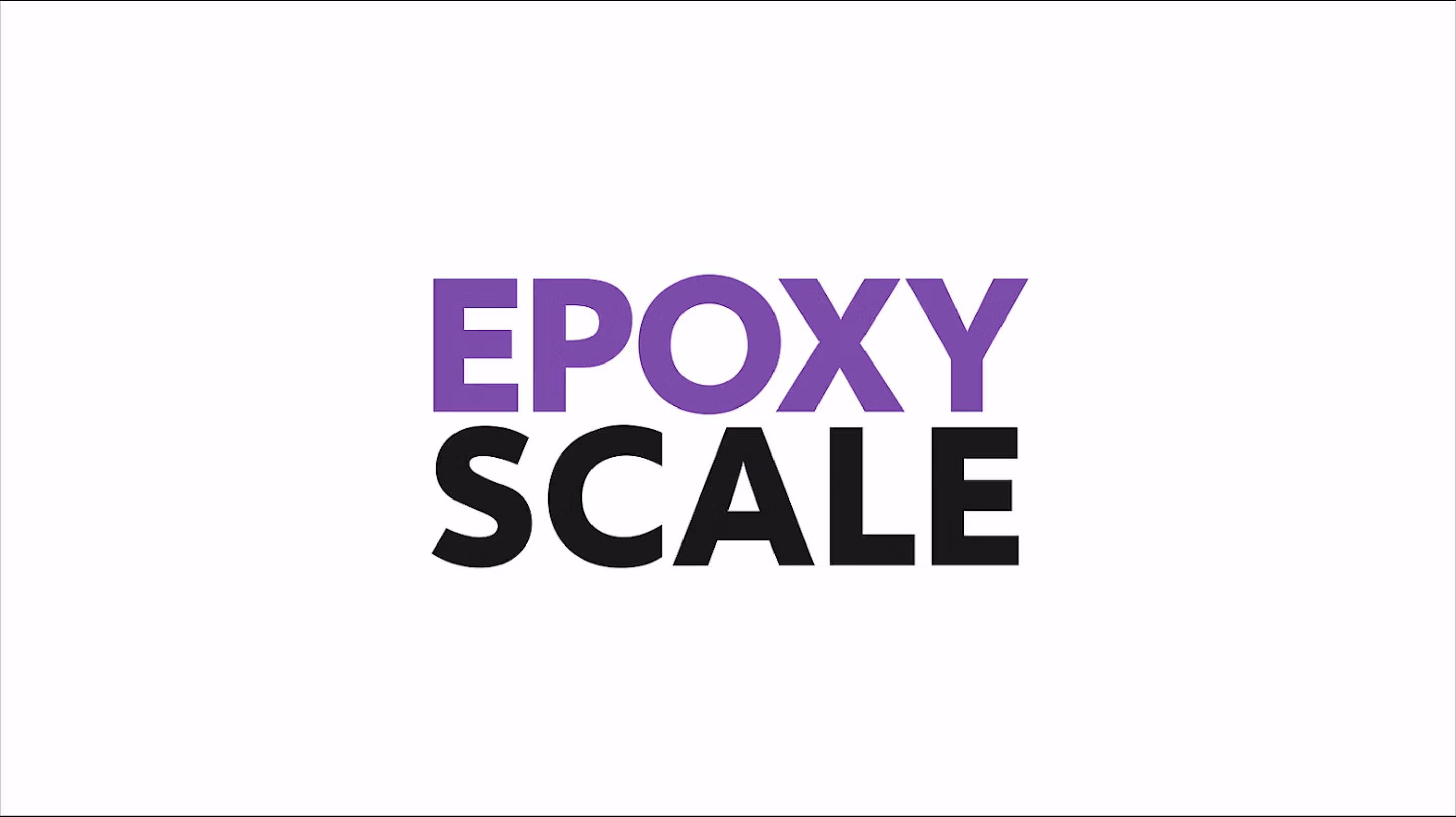 Epoxy Scale