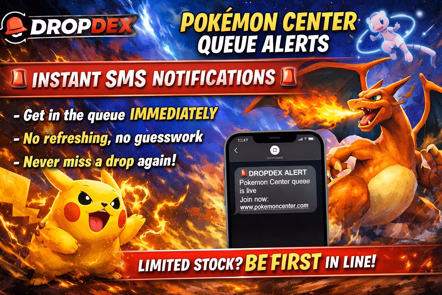 Pokemon Queue Alerts