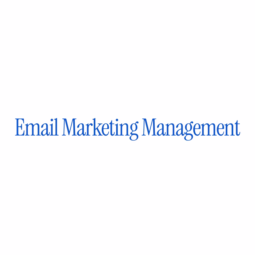 Email Marketing Management