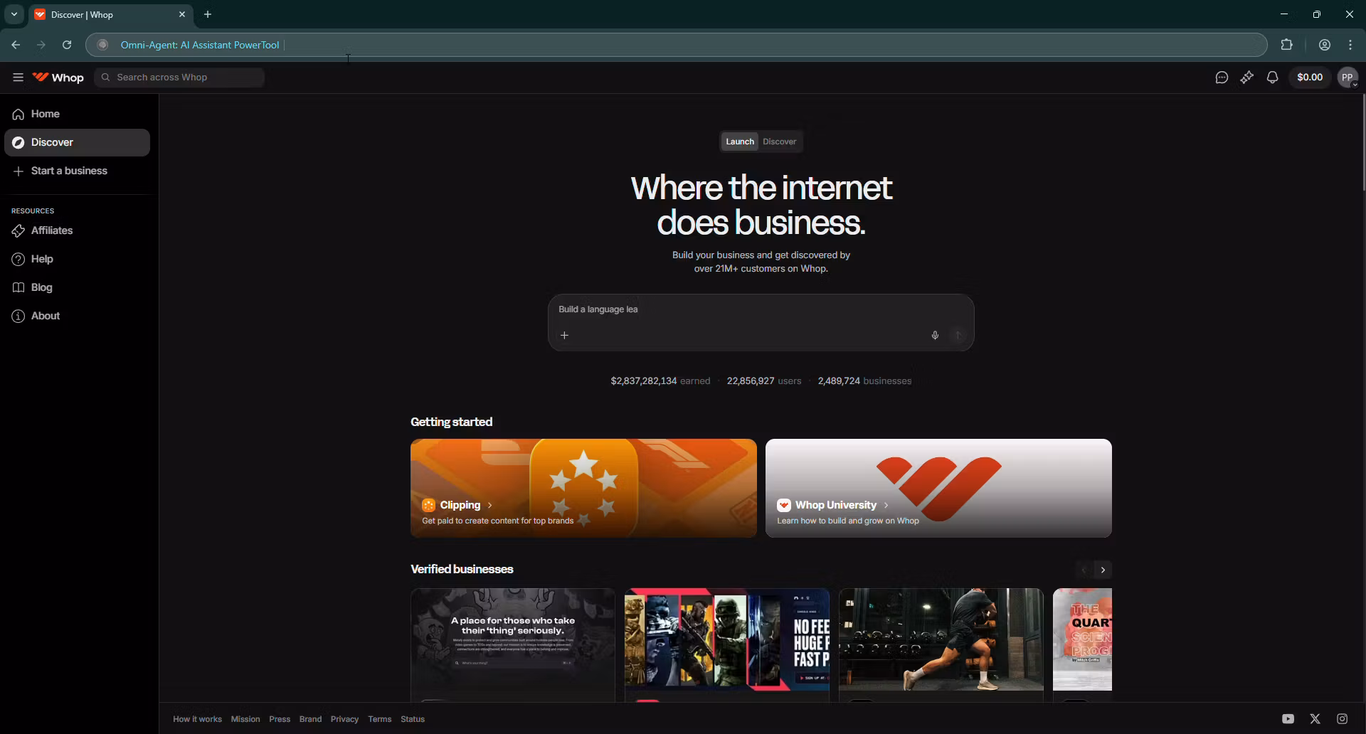 Omni-Agent: Early Access (Waitlisted)