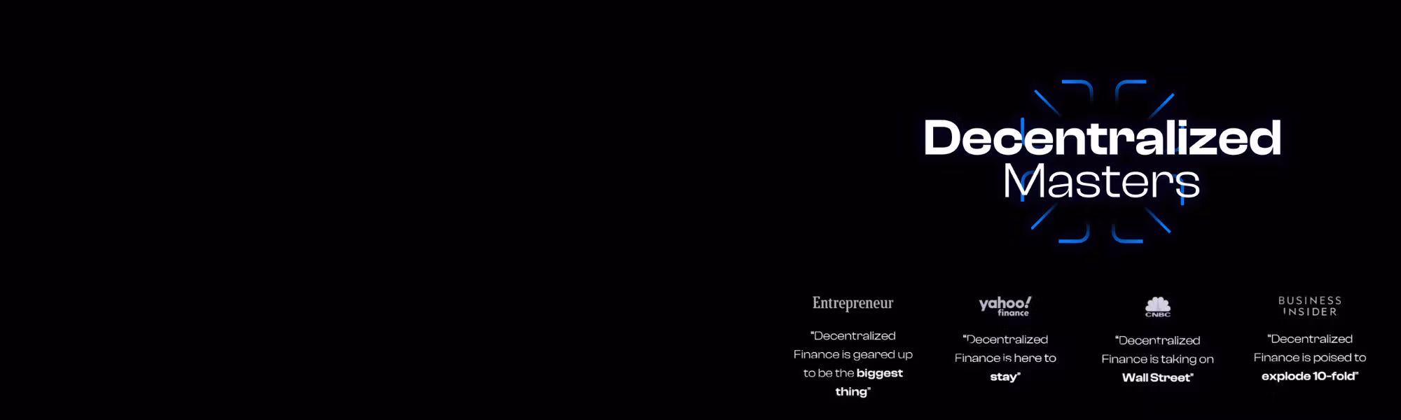 Decentralized Masters