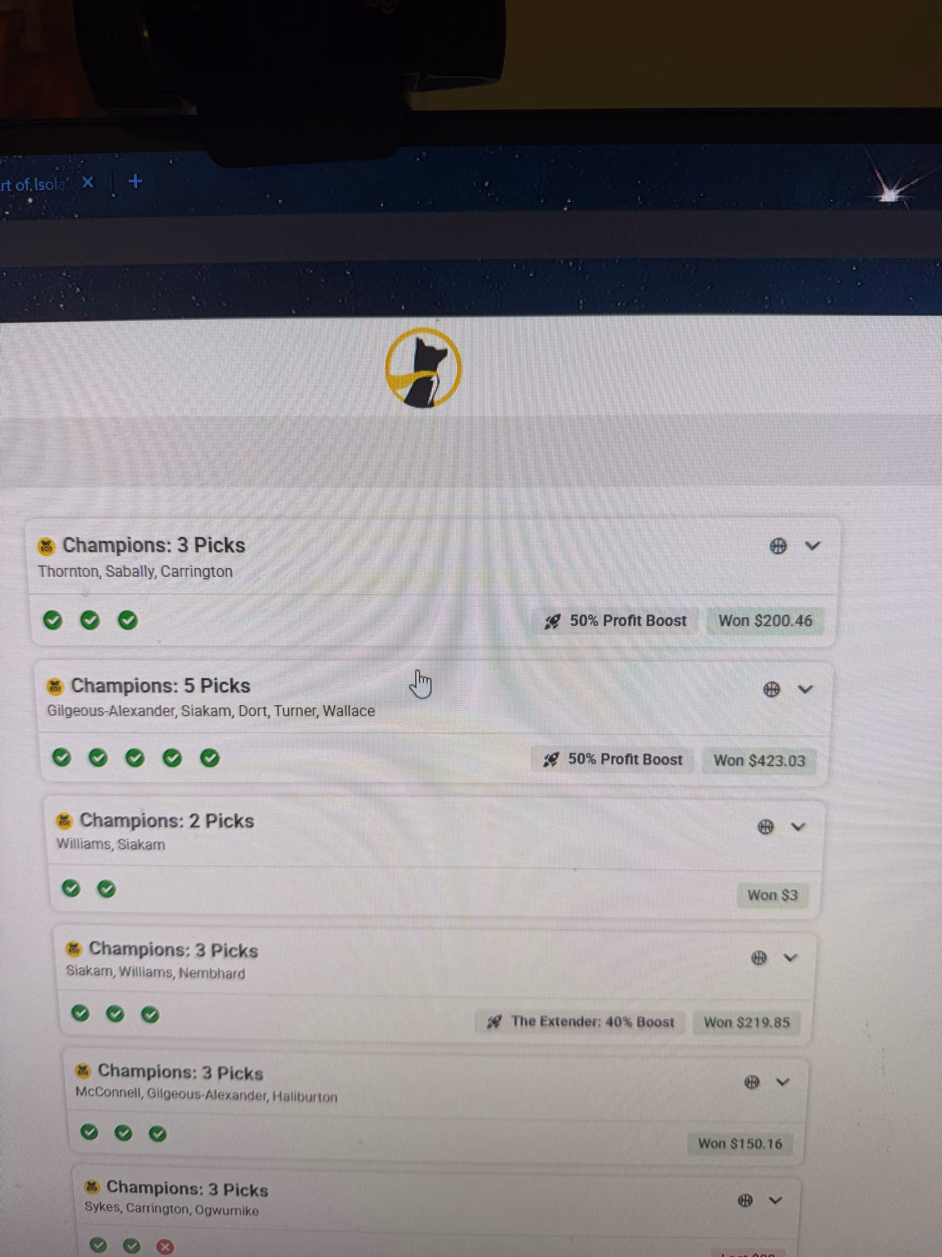 High Hit Rate Picks💸