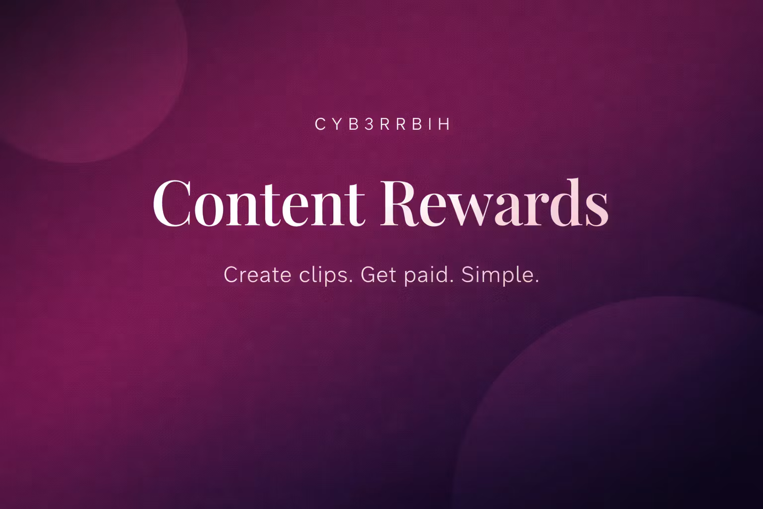 Content Rewards