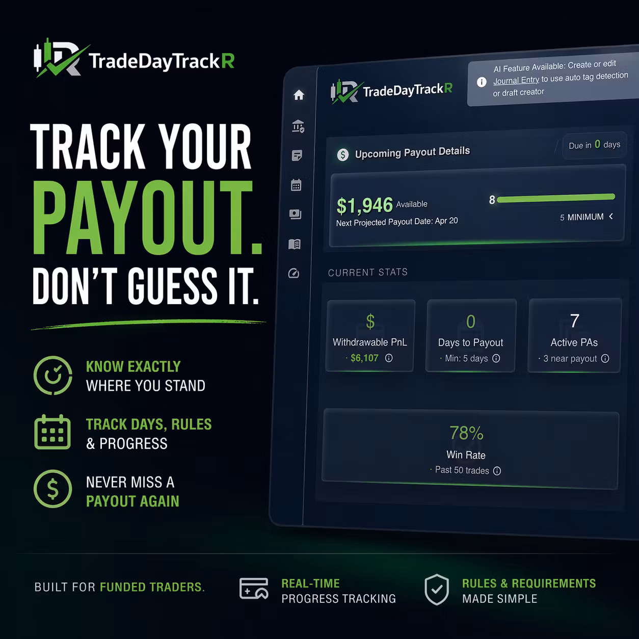 TradeDayTrackR