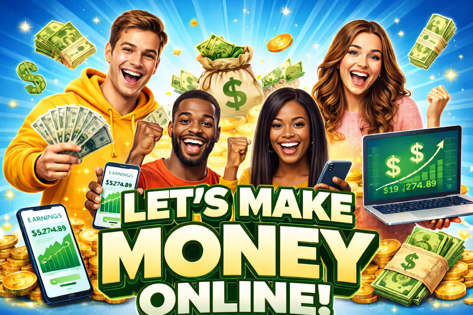 Let's Make Money Online 