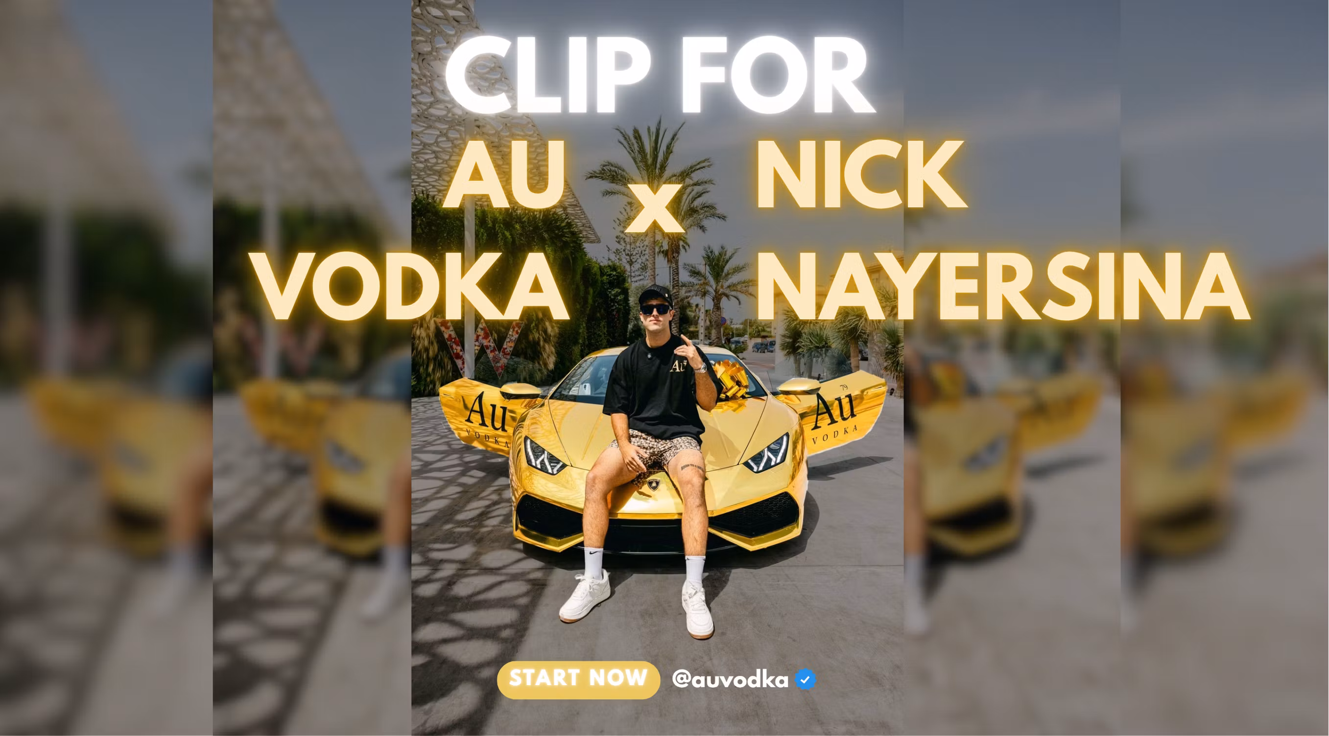 AU VODKA x NICK NAYERSINA