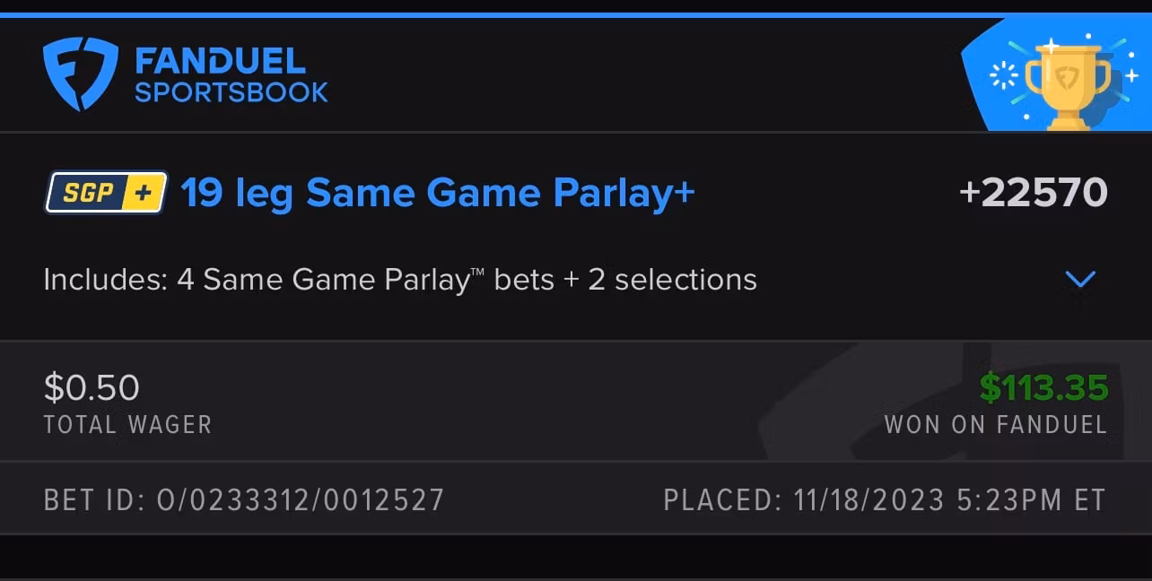 ICANT LOSE14 Parlay Pass