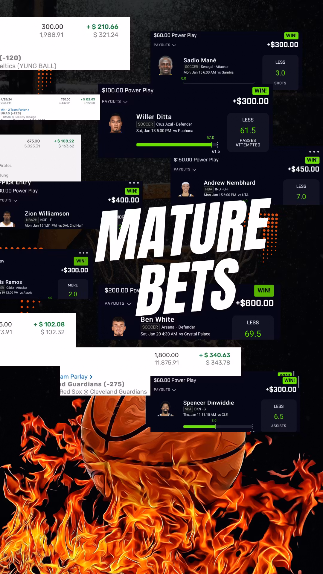 Mature Sports Bets Weekly