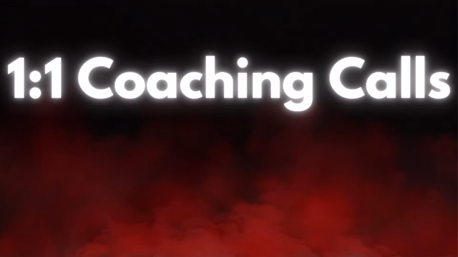 1:1 Coaching