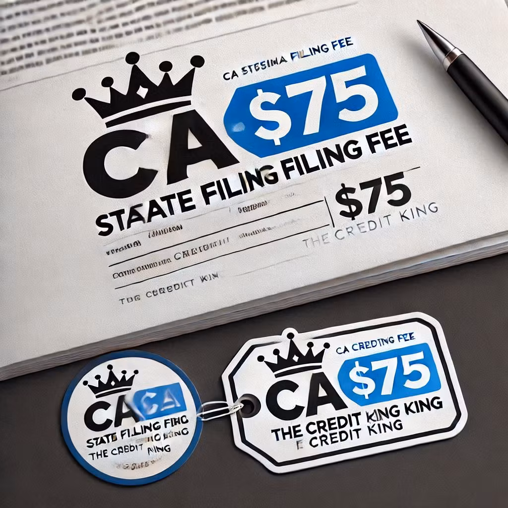 CA State Filing Fee-( 75$)
