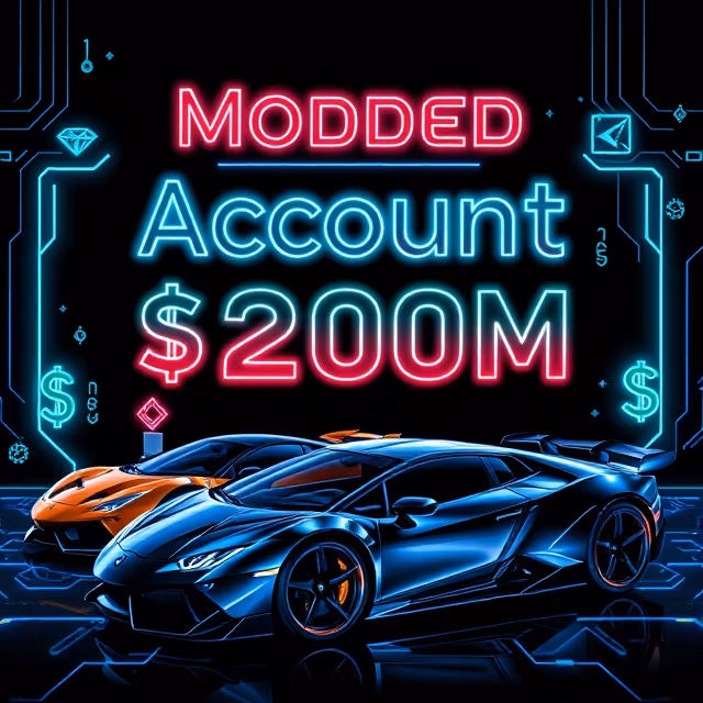 Modded GTA Account with $200m