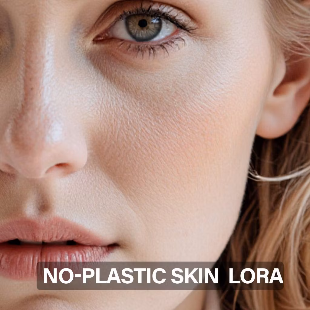 No Plastic-looking Skin LoRA