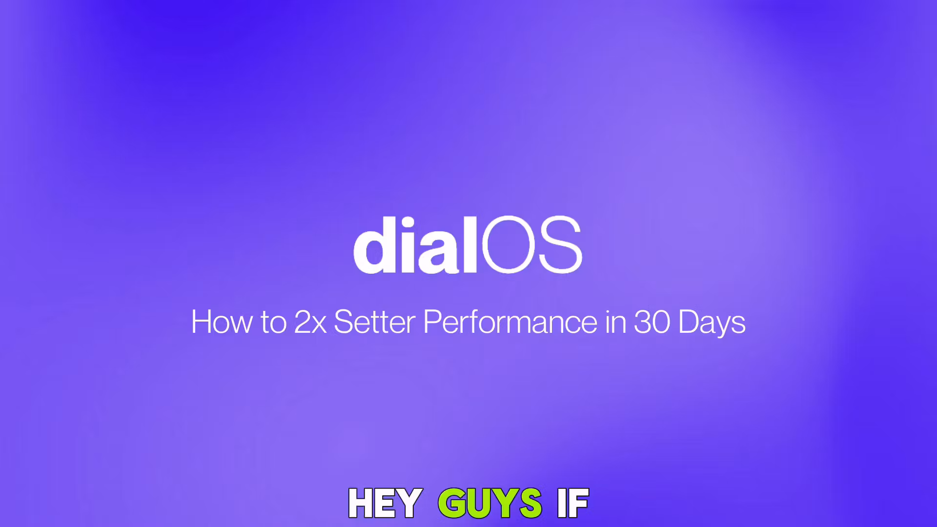 dialOS Implementation Fee