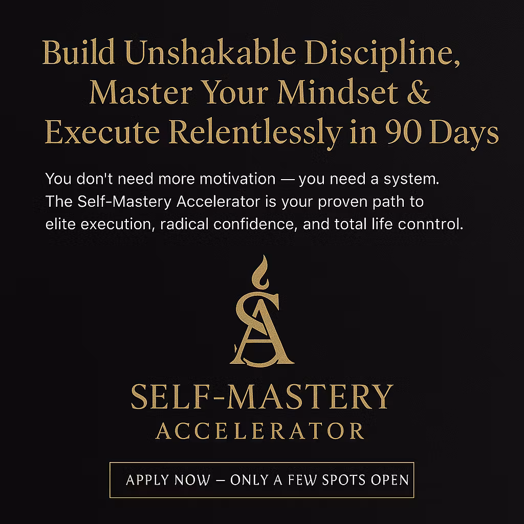 Self Mastery Accelerator 