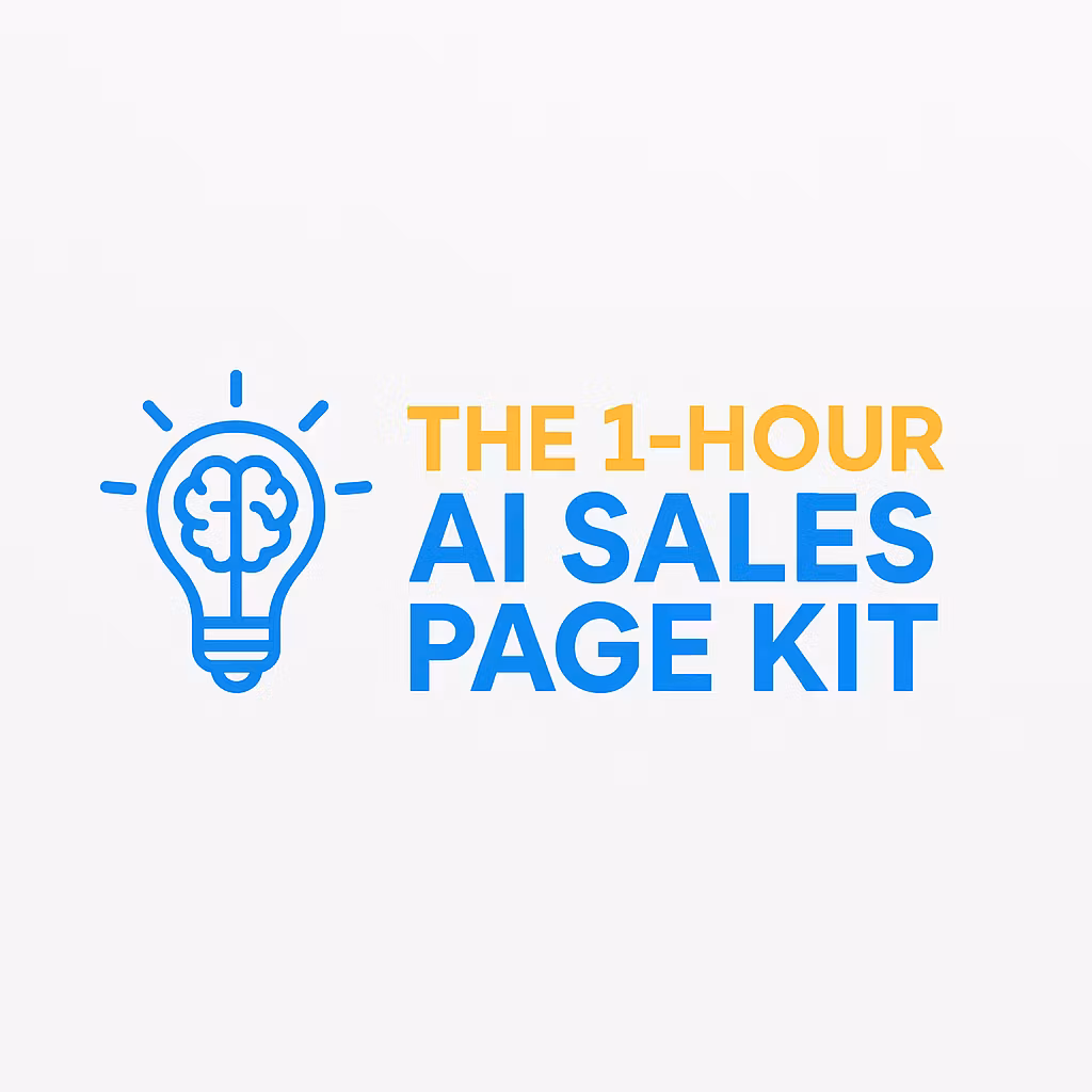 The 1-hour AI Sales Page Kit