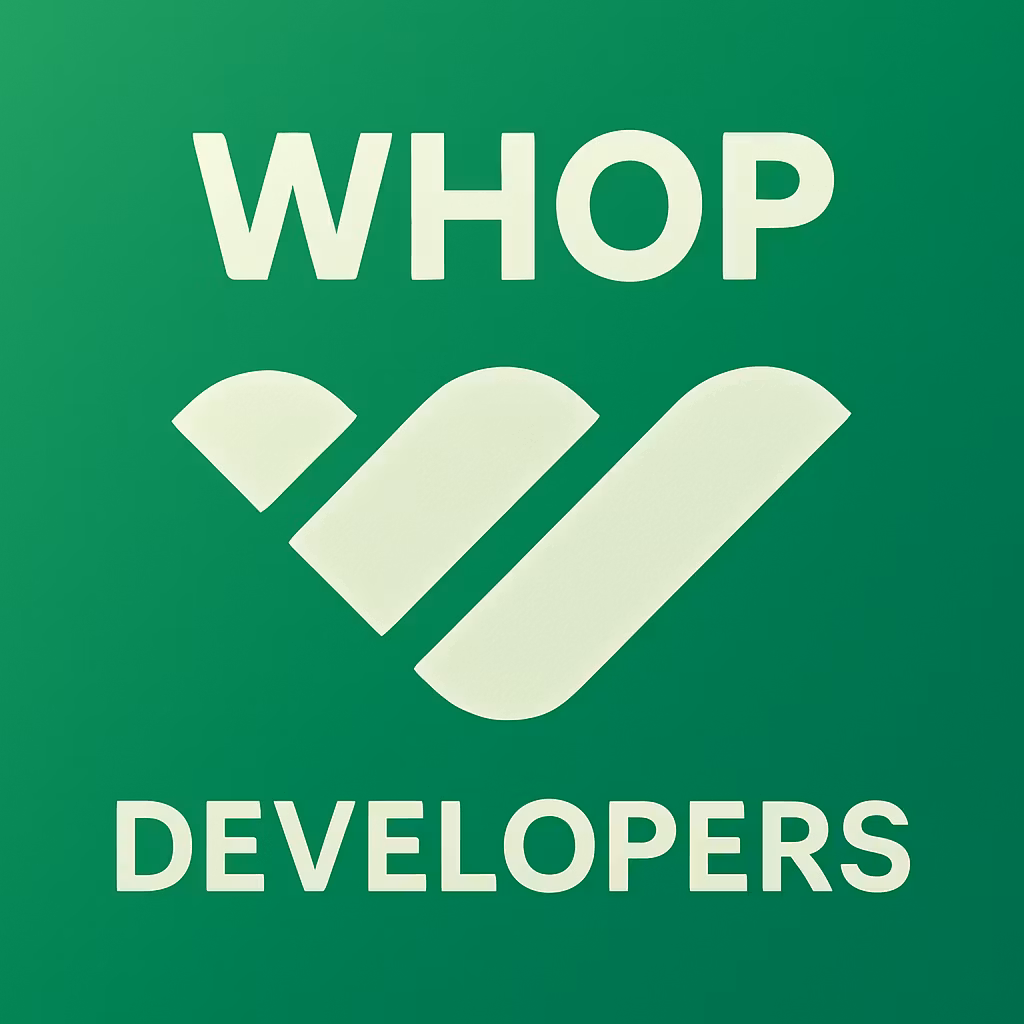 Whop Developers