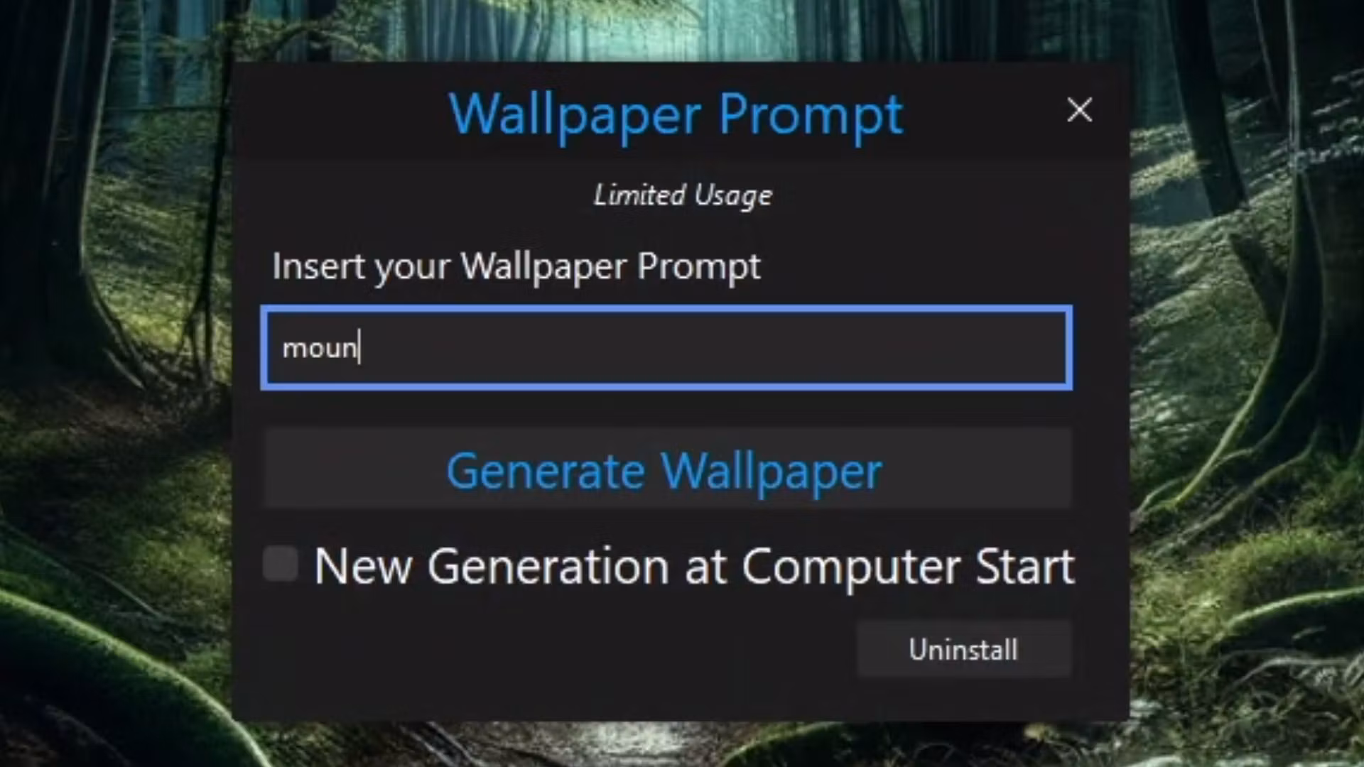Wallpaper Prompt Promotion 🚀