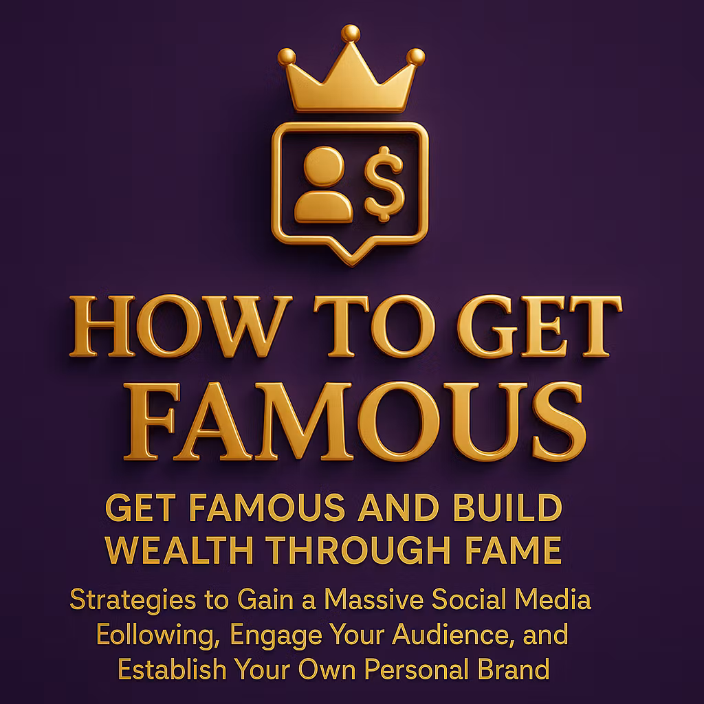 HOW TO GET FAMOUS