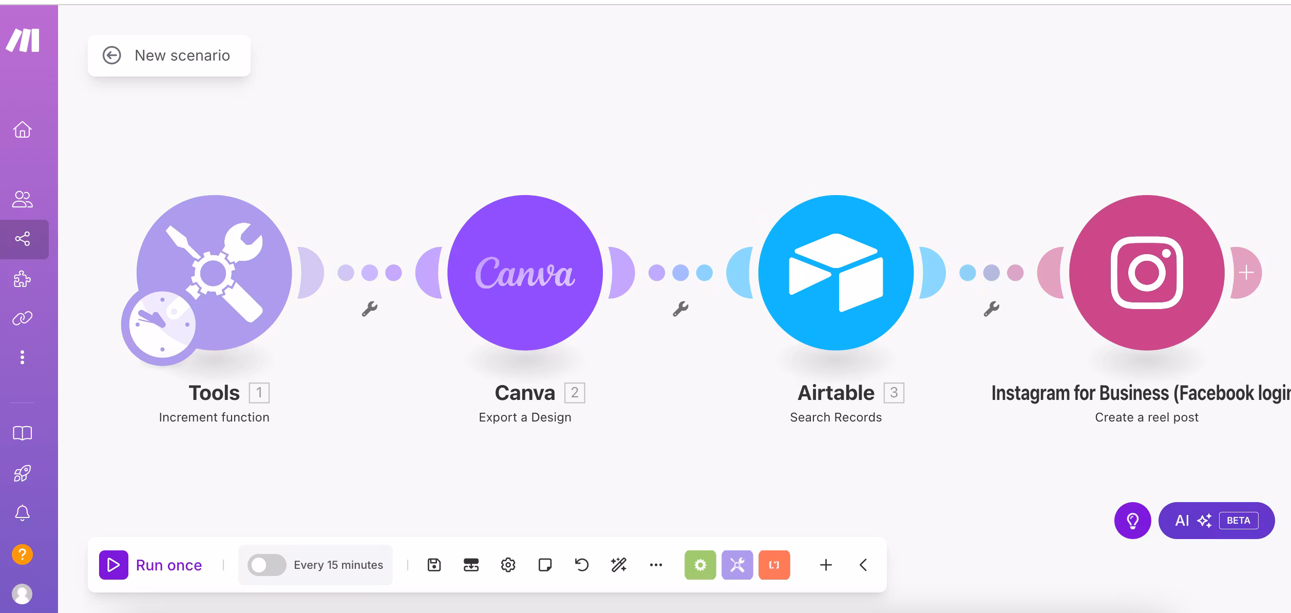 Make.com Automation blueprints