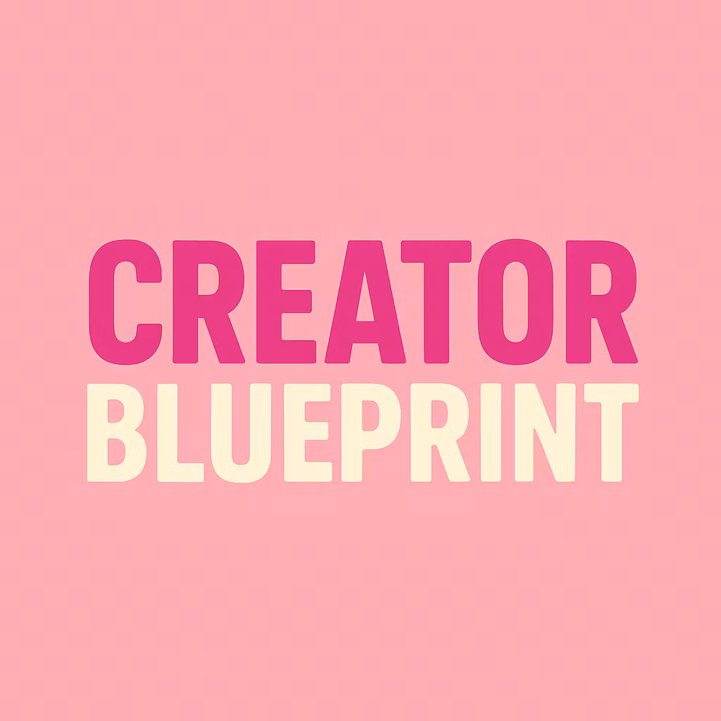 Creator Blueprint Accelerator