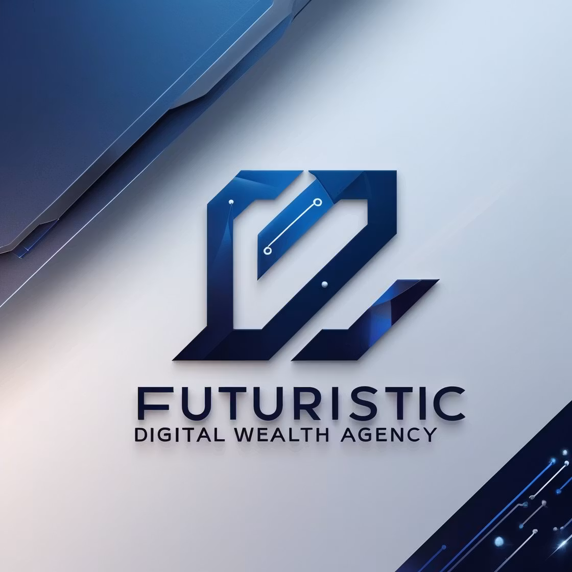 Futuristic Digital Wealth