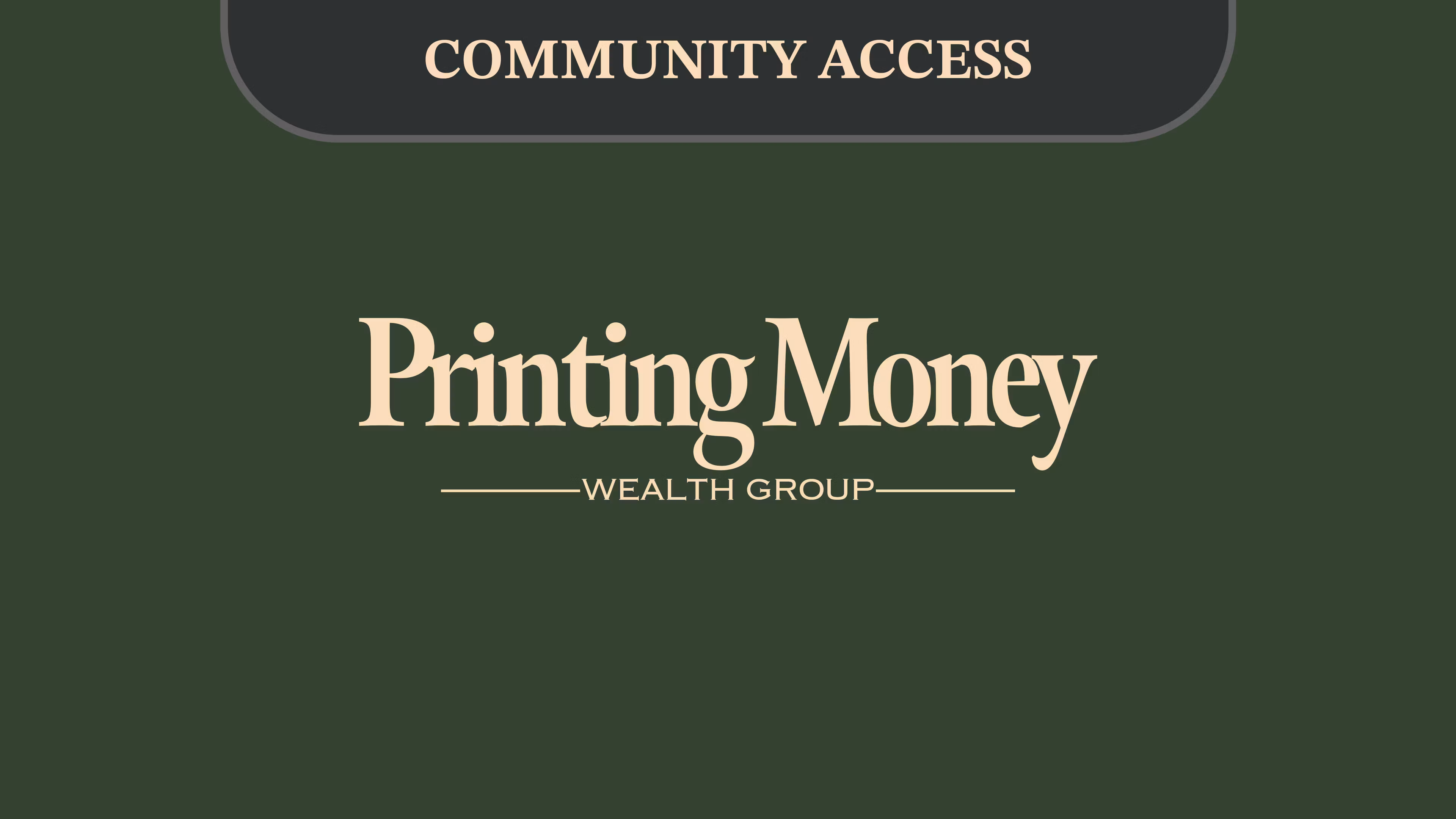 Community Membership