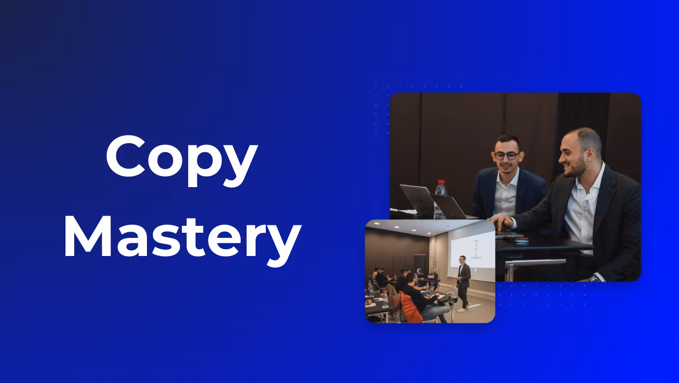Copy Mastery - Acompte déduit