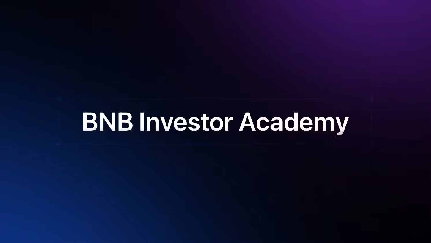BNB Investor Academy - $6k
