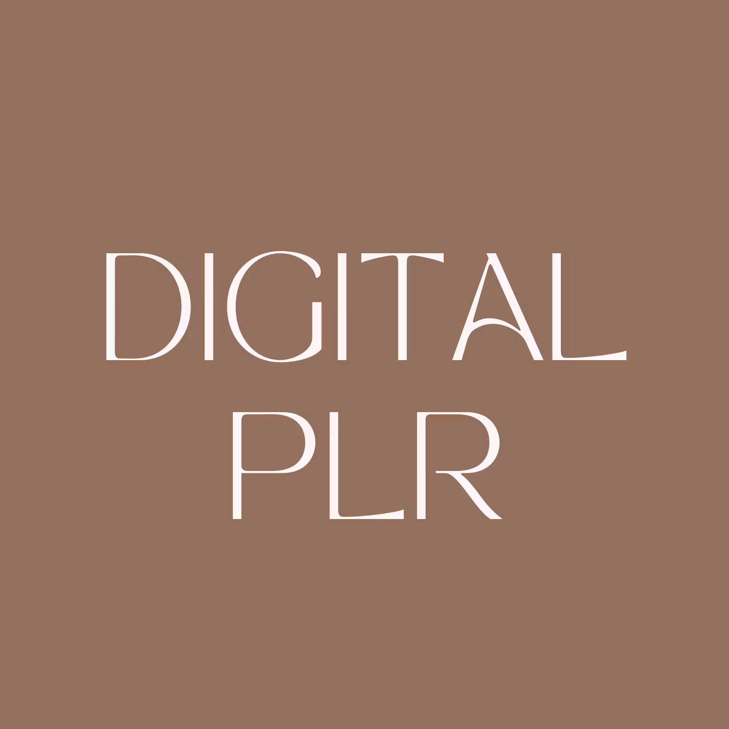 Digital PLR