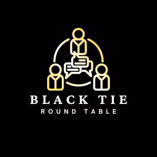 Black Tie Round Table