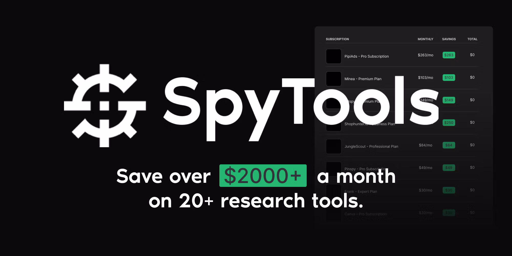Spy Tools Free Community