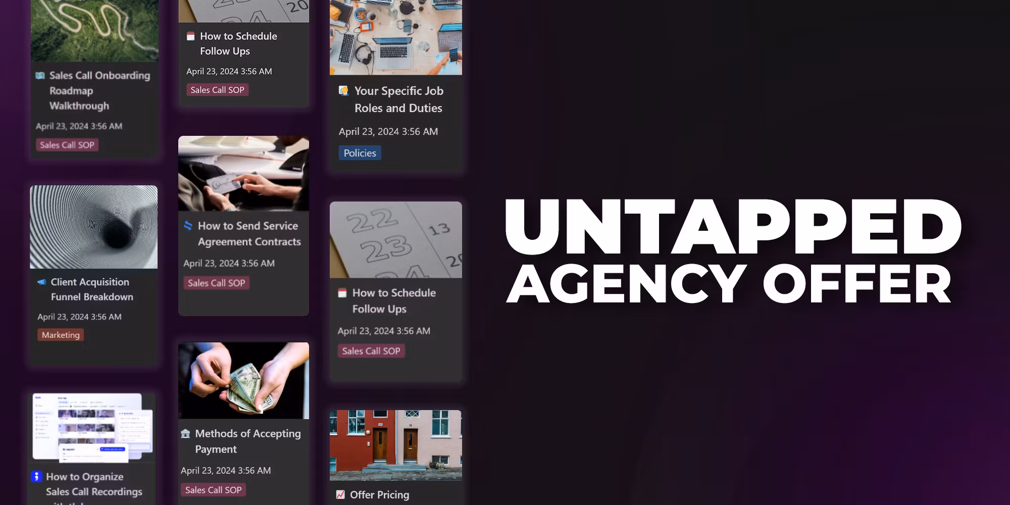 UNTAPPED Agency Offer 2024