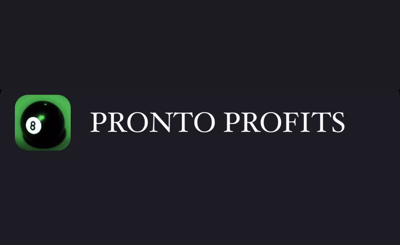 Pronto Profits Reselling