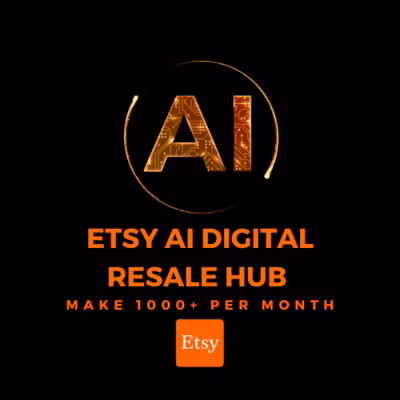 Etsy AI Digital Resale Hub