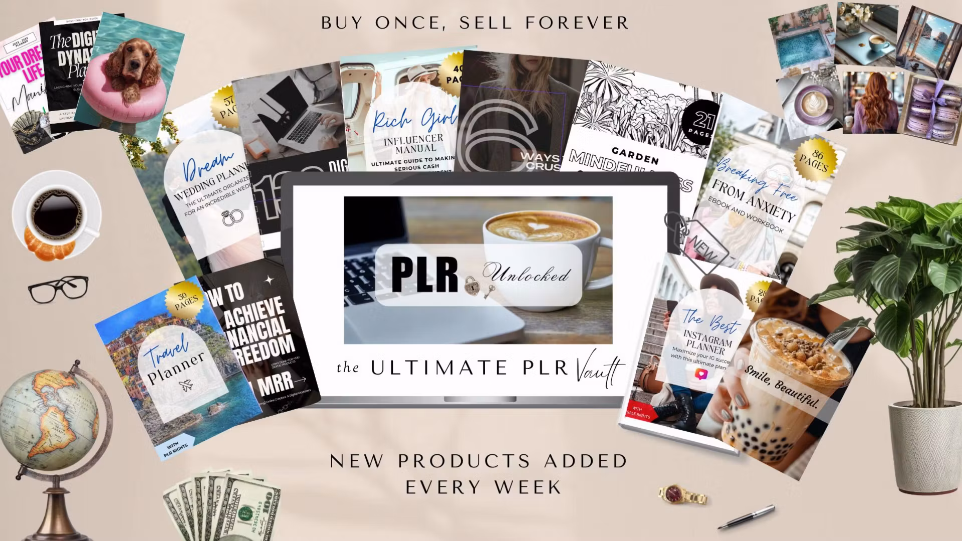 PLR Unlocked Luxury Vault