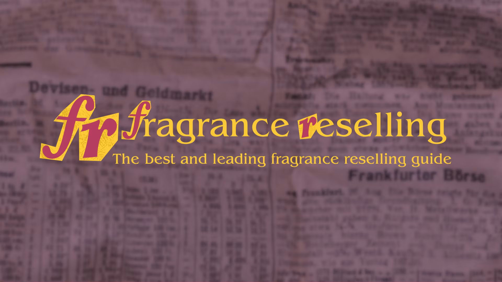 Fragrance Reselling Guide