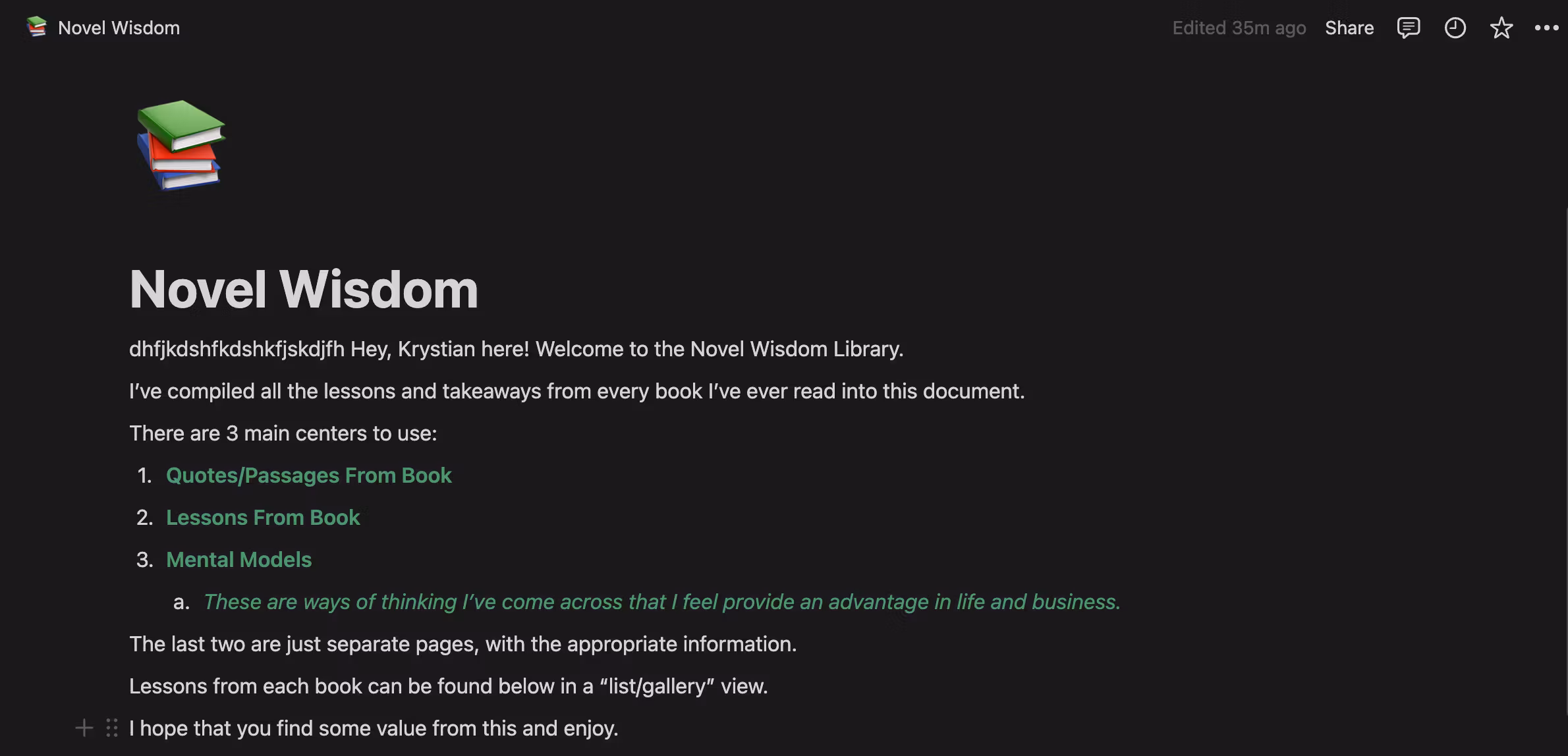 Novel Wisdom Library