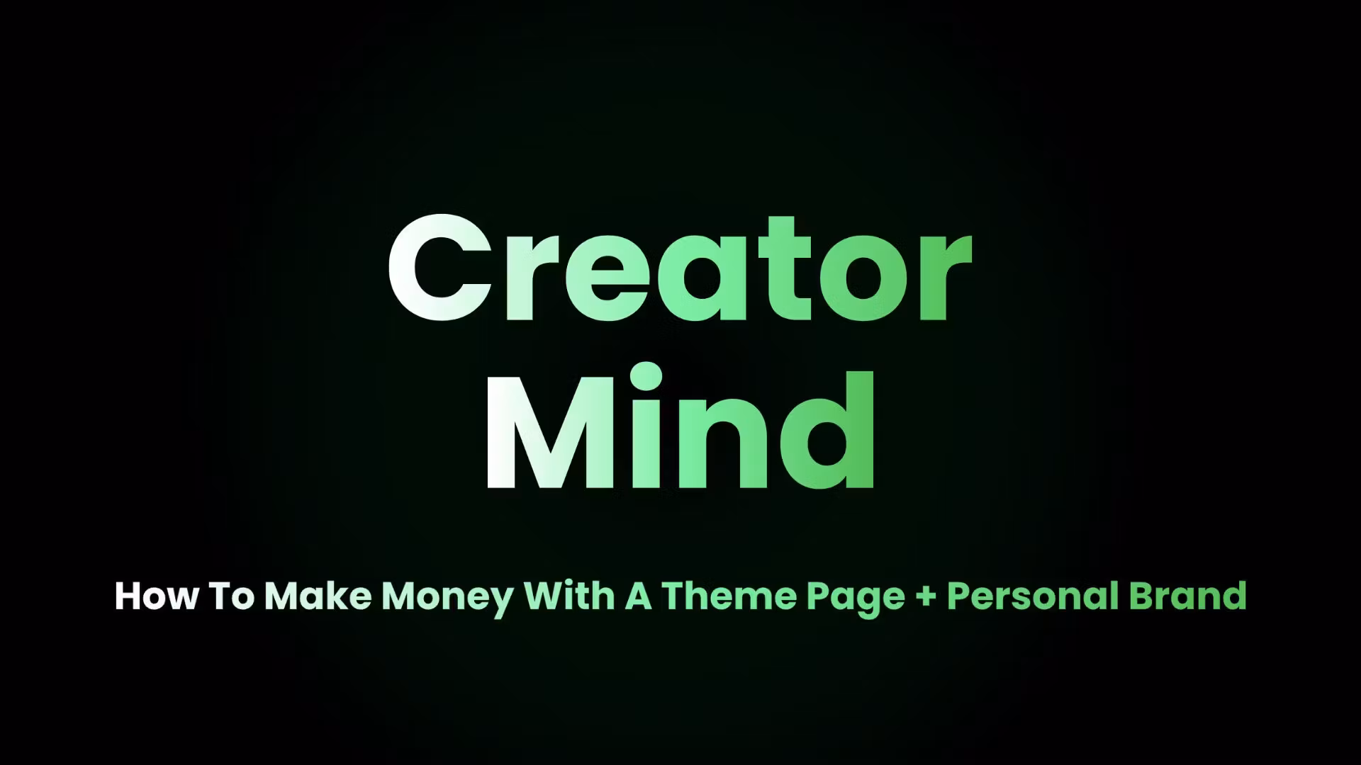 Creator Mind Premium