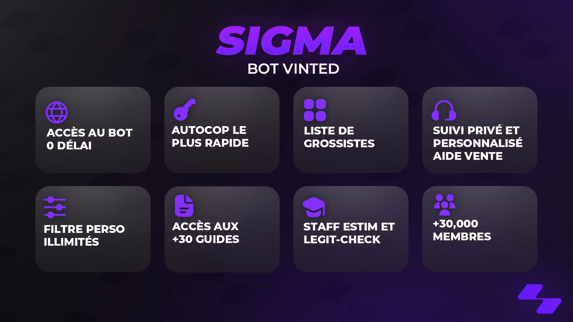 Sigma Bot Vinted Premium