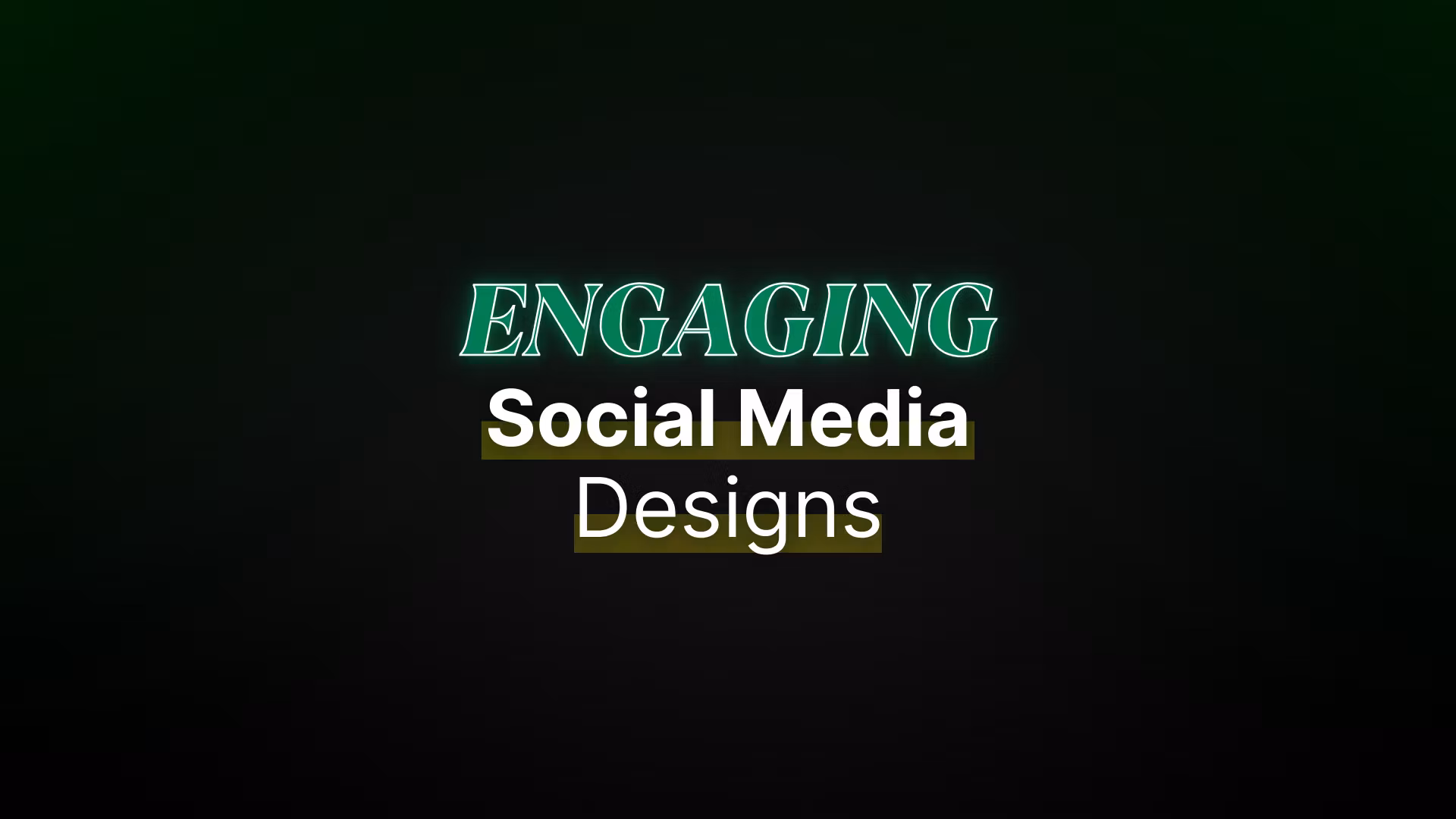 Engaging Social Media Design