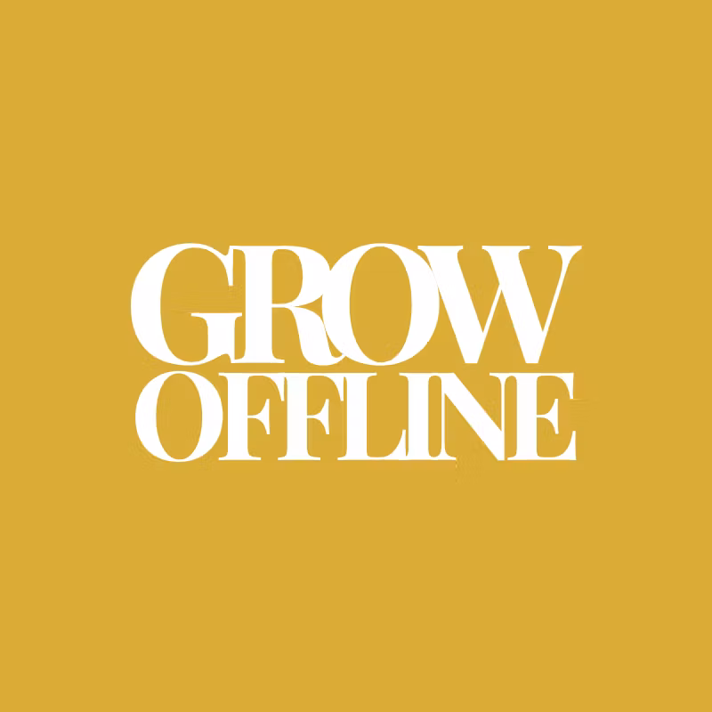 Men Grow Offline