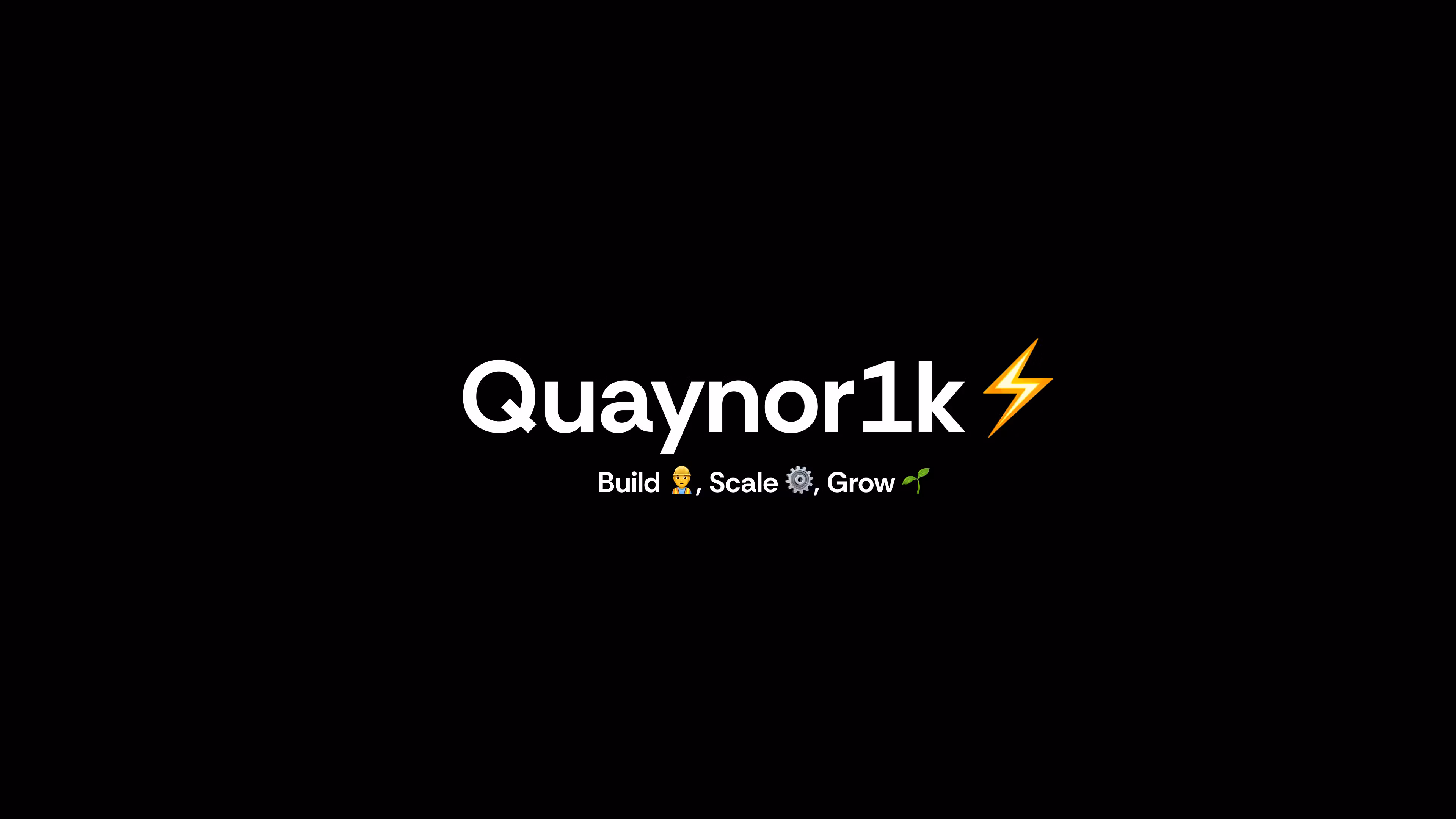 Quaynor1k Community 🌐