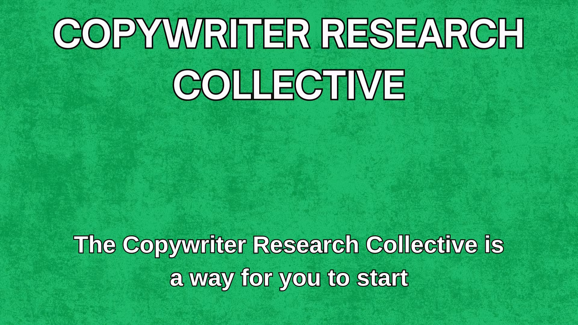 Copywriter Research Collective