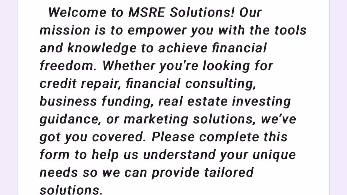 ONE-TIME repair solution